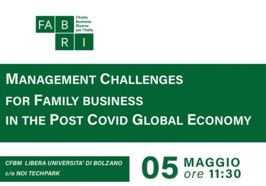 Management Challenges for Family business in the Post Covid Global Economy